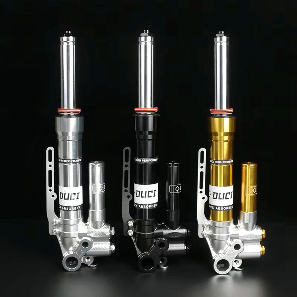 33core 380/400mm Motorcycle Front Fork Front Suspension For NIiu N1S U+B NQI Ninebot M95CE Scooter Modify Front Shock Absorber