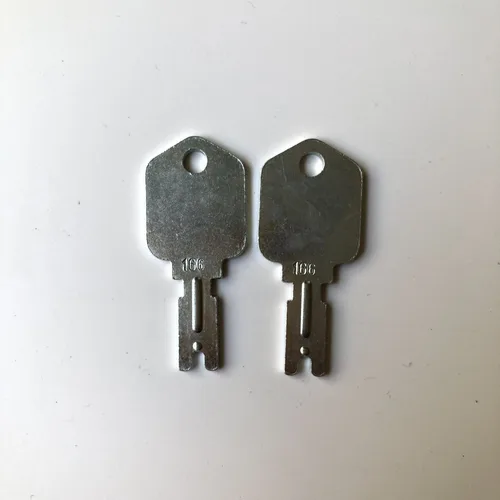 2 piezas 166 186304   Llave de carretilla elevadora para Clark Yale Hyster Komatsu Gradall Gehl Crown