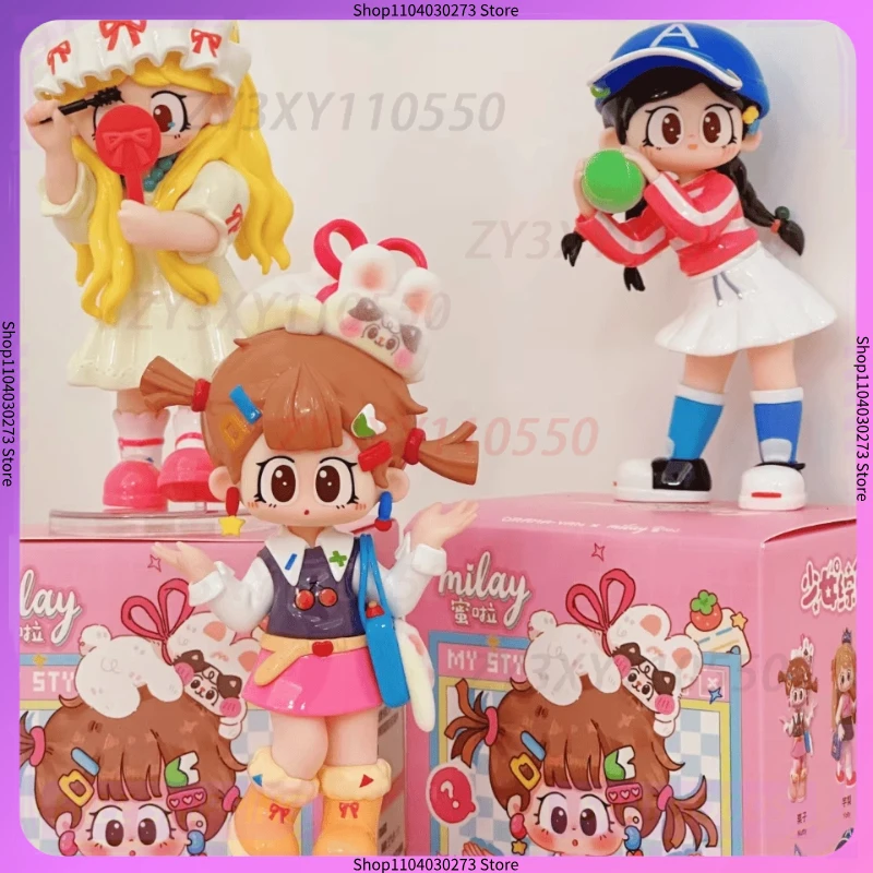 

Caja Ciega De La Serie Milay Mila Girl, AutéNtica, MuñEca De Juego De Moda, Modelo Bestie, Juguete, ColeccióN De Escritorio, Reg