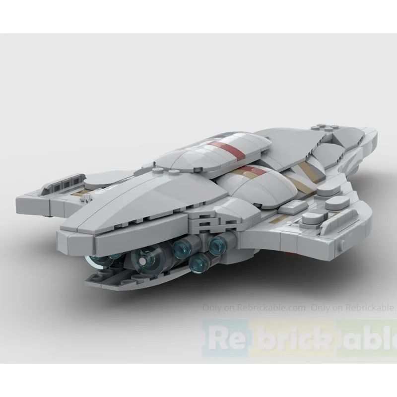 MOC-241679 حوض السفن MC80 بنة نموذج الطوب مجموعة الهدايا الإبداعية العلوم عيد الميلاد مجمع الكبار 548 قطعة #4