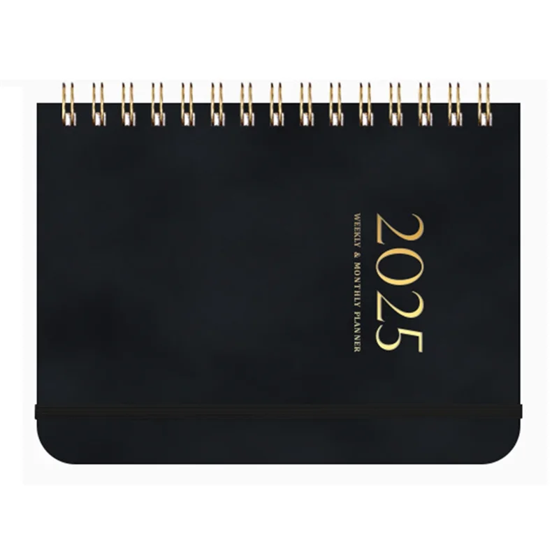 

2025 Calendar 140 Pages Notebook Diary 2025 Plan Schedule Strapped Notebook Calendar Weekly Notebook (2025.1-2025.12)