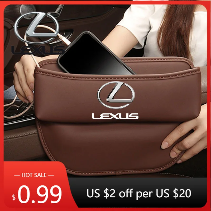 

Наклейки для интерьера автомобиля: Органайзер-карман для зазора между сиденьями, автоматический отсек для хранения для LEXUS RX300 RX330 RX350 IS250 LX570 IS200 I