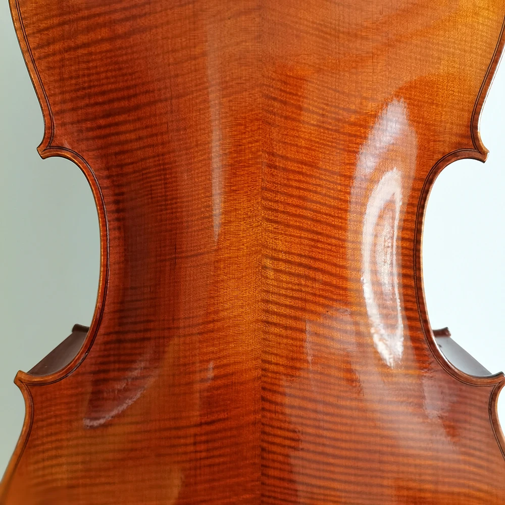 high-grade Full hand-made Cello Europe spruce cello 4/4 Vintage Oily Professional musical instruments with accessories