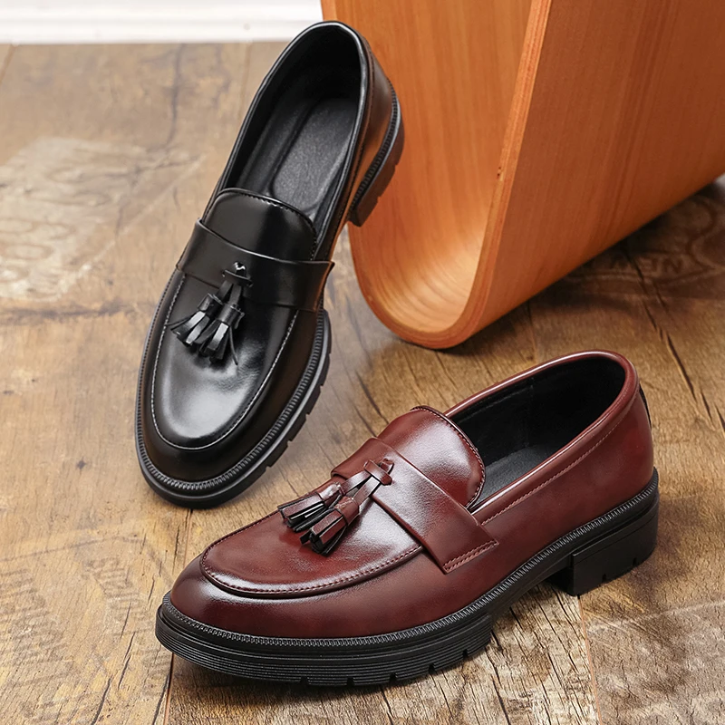 

Мужские повседневные лоферы в стиле ретро, британский стиль, для улицы, на каждый день, для бизнеса или офиса, большие размеры, универсальные.