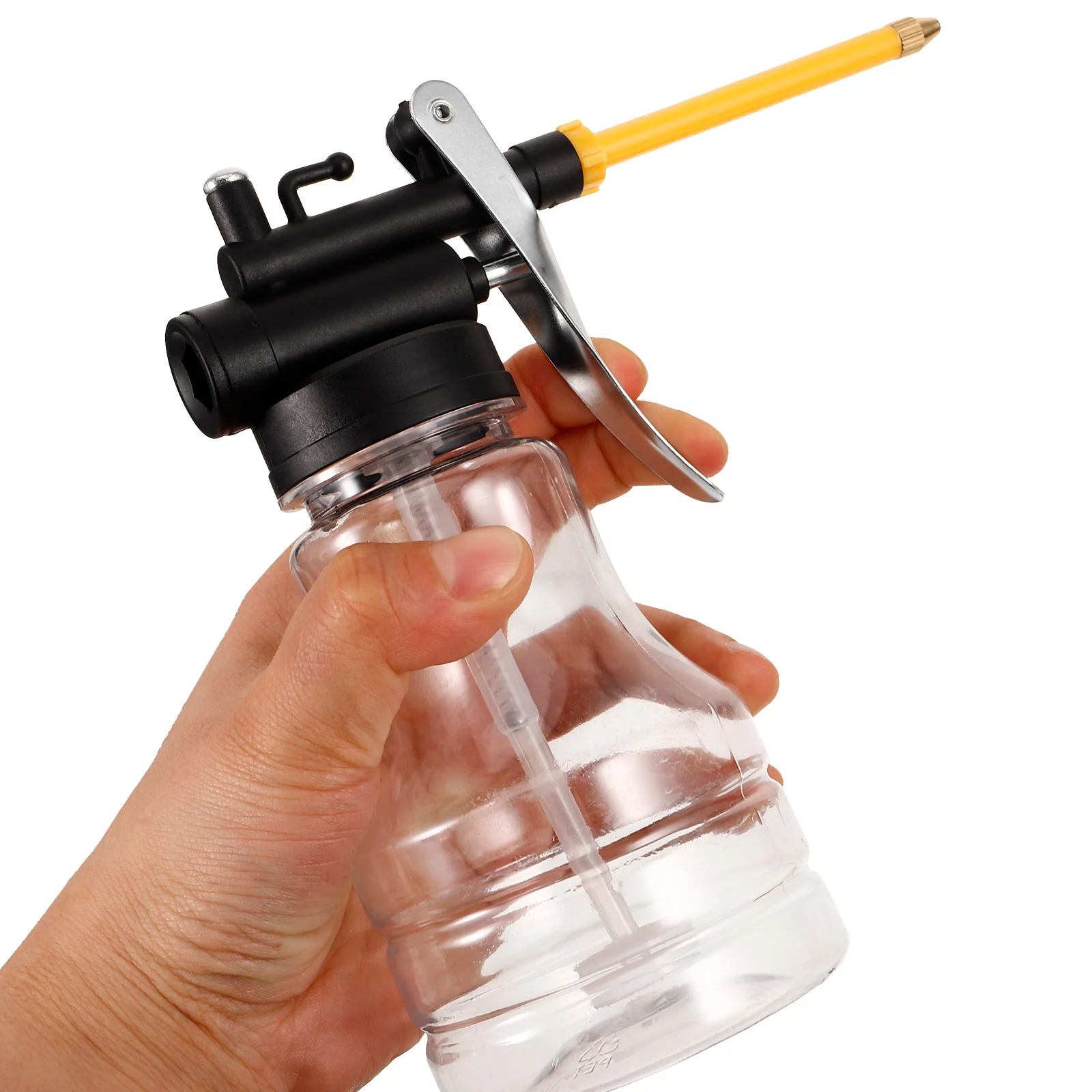 

Transparent Oil Refiller Bottle Engine Oil Dispenser For Car Motorcycle Vehicle Lubrication Oiler Pump Container