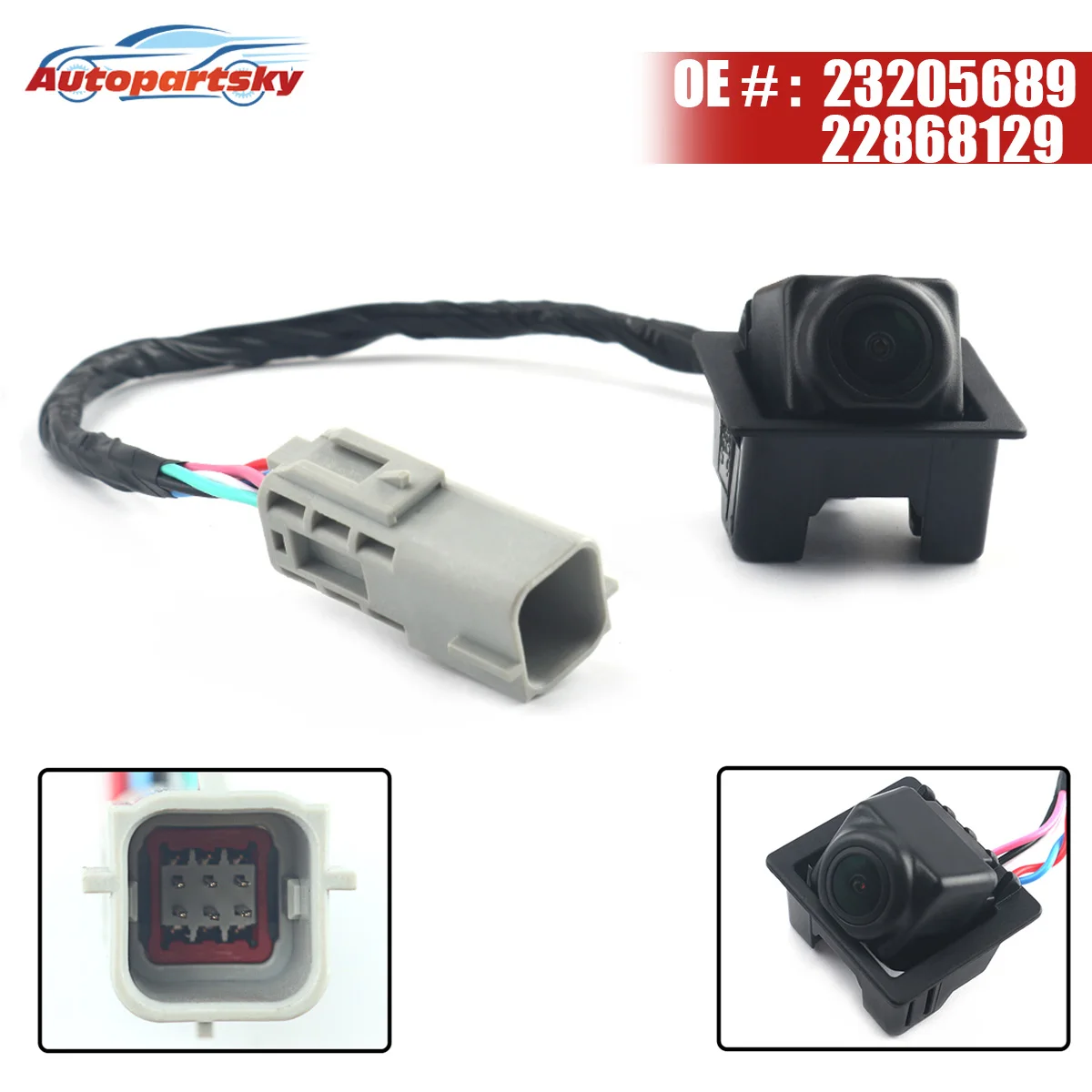 

Rear View Camera Park Assist Reversing 23205689 22868129 For Cadillac SRX 2010 2011 2012 2013 2014 2015 2016 15926122 20910350