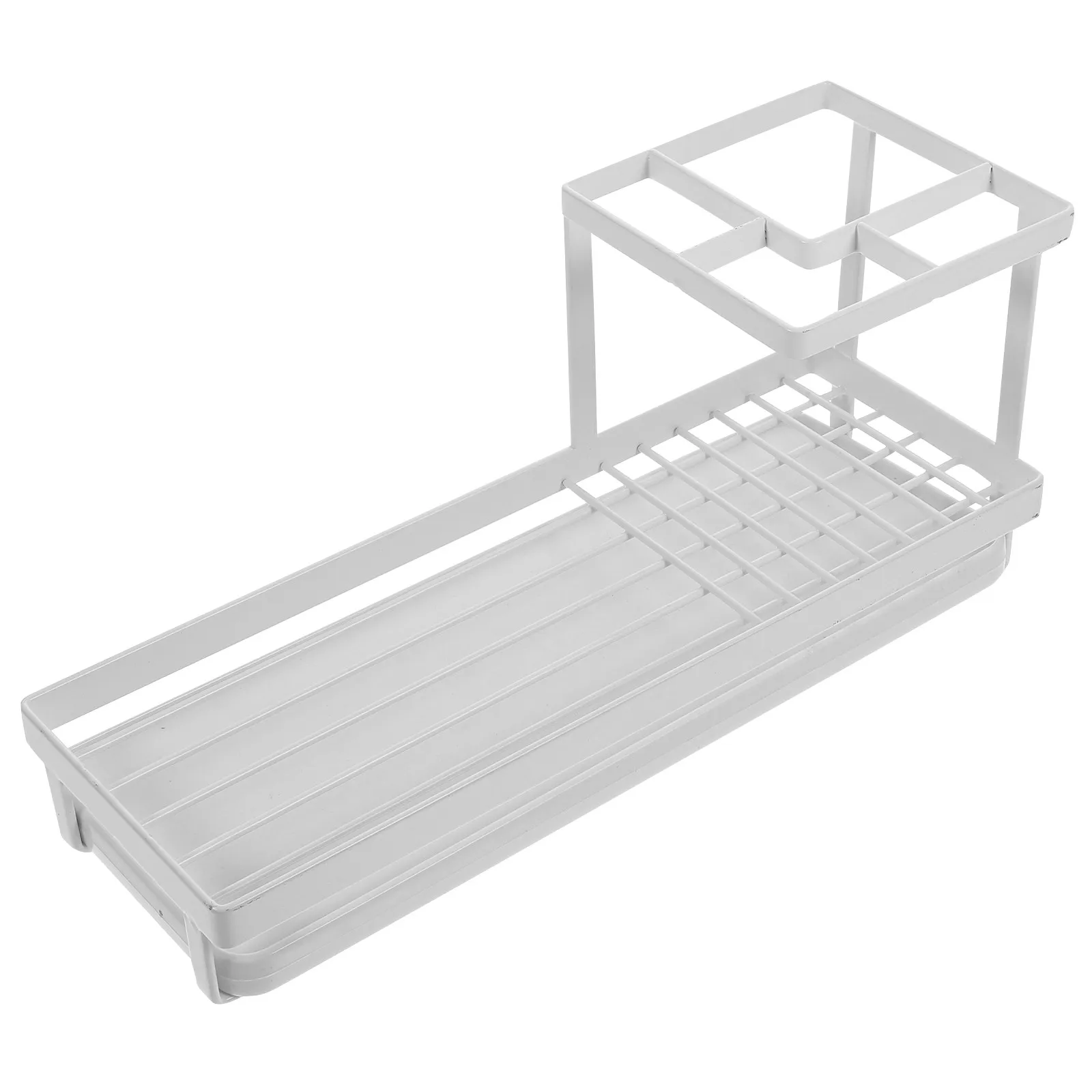 

Подставка для зубных щеток и пасты из углеродистой стали, изысканная отделка, держатель для электрических зубных щеток, очистительных инструментов и бритв