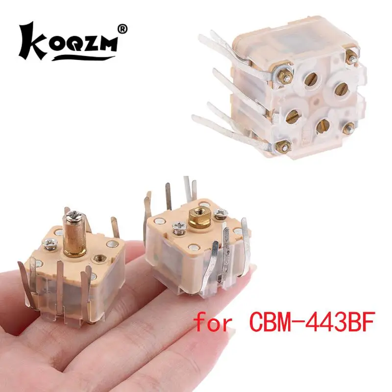 1Pc Switch CBM-443BF-1AB4/088AM+FM Radio Thin Film Variable Capacitor 270P Double +20Pfm Double