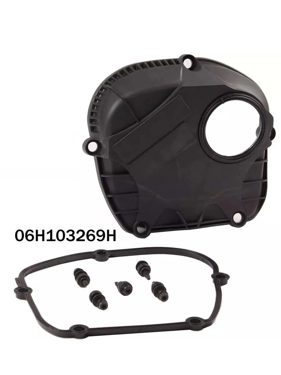 Engine Upper Timing Chain Cover w/Gasket For Audi A3 A4 A5 A6 Q3 Q5 TT VW CC Eos GTI Jetta 2.0T 06H103269C 06H103269G 06H103269F