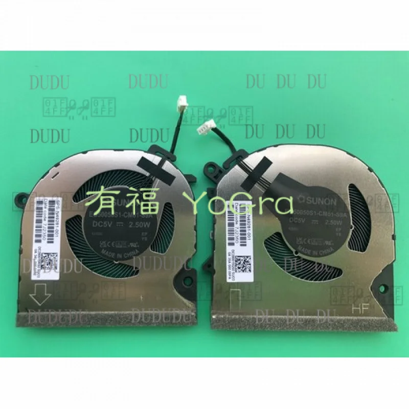 

Оригинальный охлаждающий вентилятор DDD для HP ENVY X360 15-FE 15-FE0013DX 2 в 1 R + L N49281-001