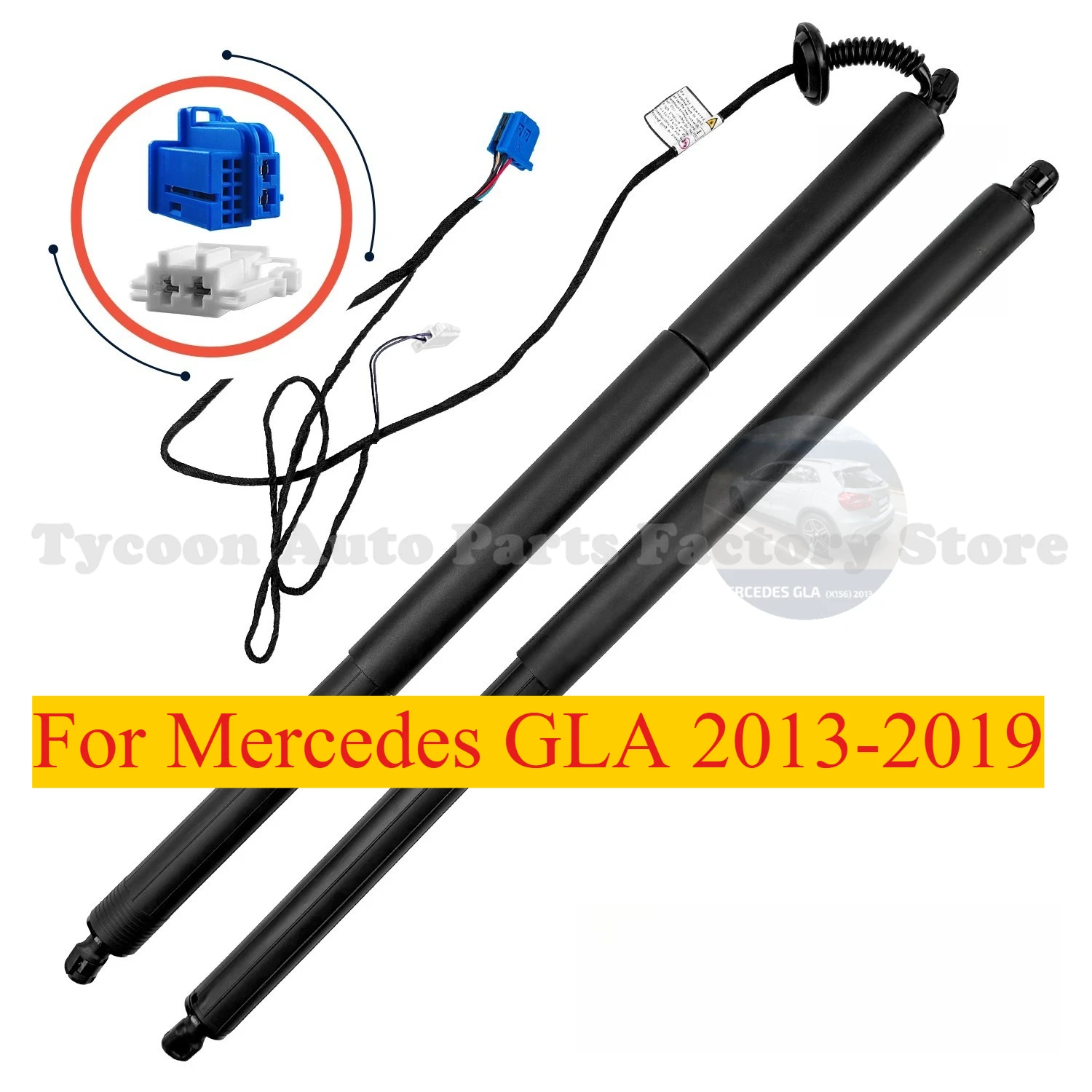 

Electric Tailgate Strut For Mercedes GLA 2013-2019 Sx Dx Actuator Kit 1568900230 1568900130