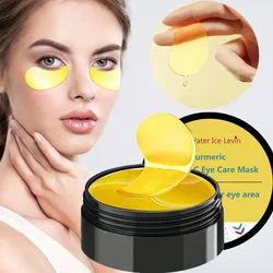 Turmeric vitamin C Eye Mask Anti Wrinkle Remove Dark Circle Eye Bags Puffiness Reduce Fine Line Firming Brightening Eye Patches