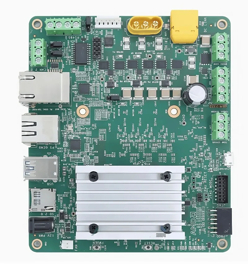 TopElec SK-KD240-G Kria K24 SOM FPGA Zynq UltraScale MPSoC Motor Development Board for Industrial Motor Control Real-Time Motion