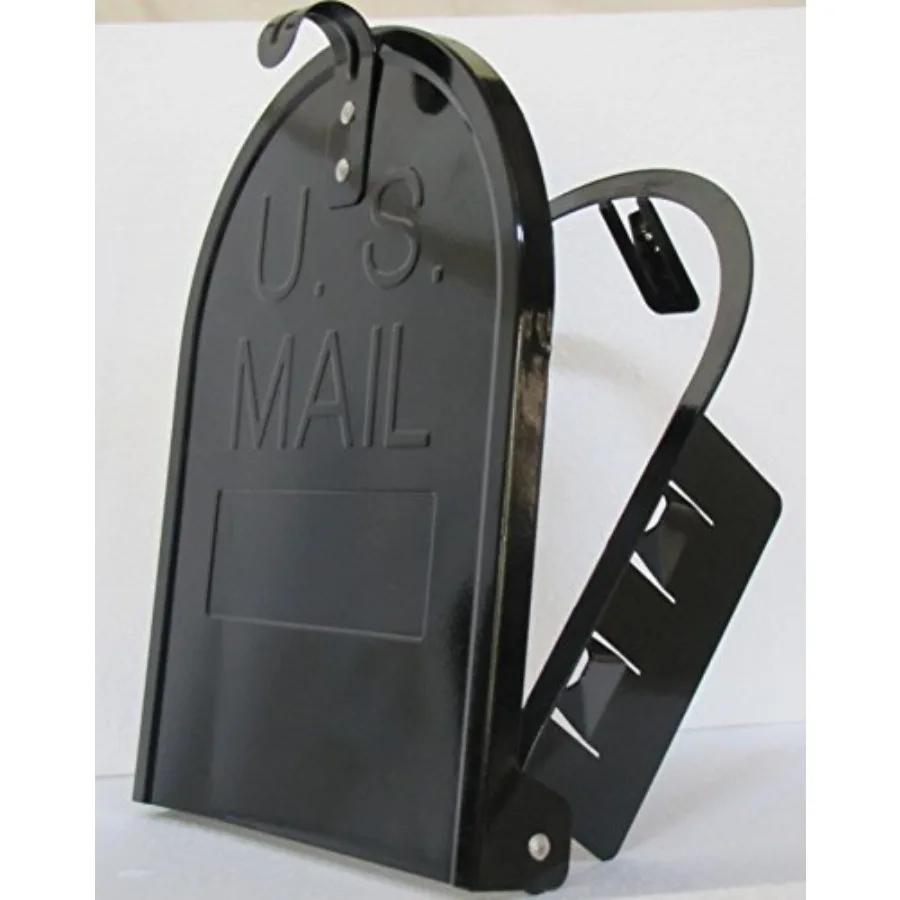 

8 Inch Width by 10 Inch (Height) RetroFit"Snap-in" Mailbox Door Replacement - Black