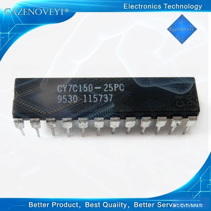 (5-10-20-30-100PCS) CY7C150 CY7C150-25PC DIP-24 CY7C150-15PC
