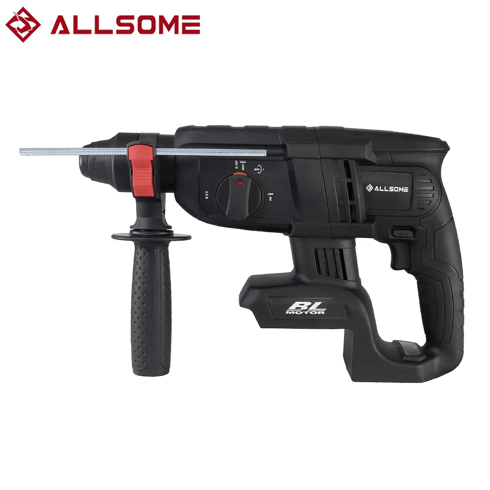 ALLSOME 21V Brushless Cordless 1/2 in. SDS-PLUS Type Rotary Hammer - Tool Only