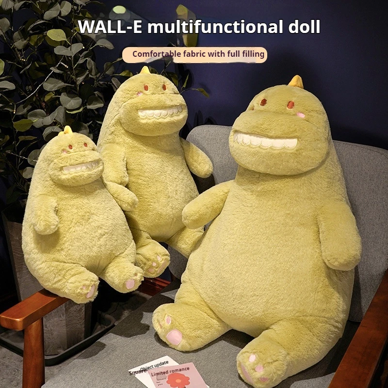 40CM divertido Wall-E lindo dinosaurio muñeco de peluche sala de estar cabecera almohada novio novia Kawaii regalo de cumpleaños