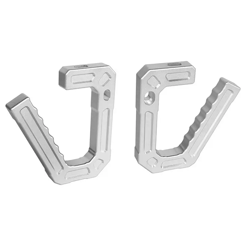 For Jeep JK Wrangler 07-18 Aluminum Front Grab Handles Grip Bar Pair For Sport Sahara Rubicon 2/4 Doors