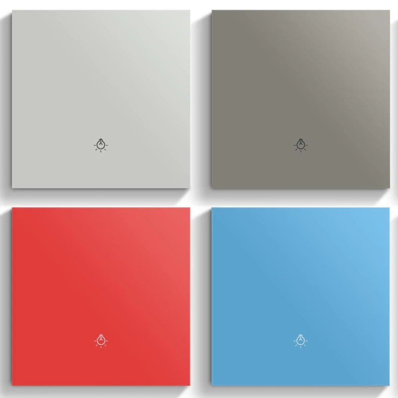 

Switch panel material Push-button switch remote control zero fire switch