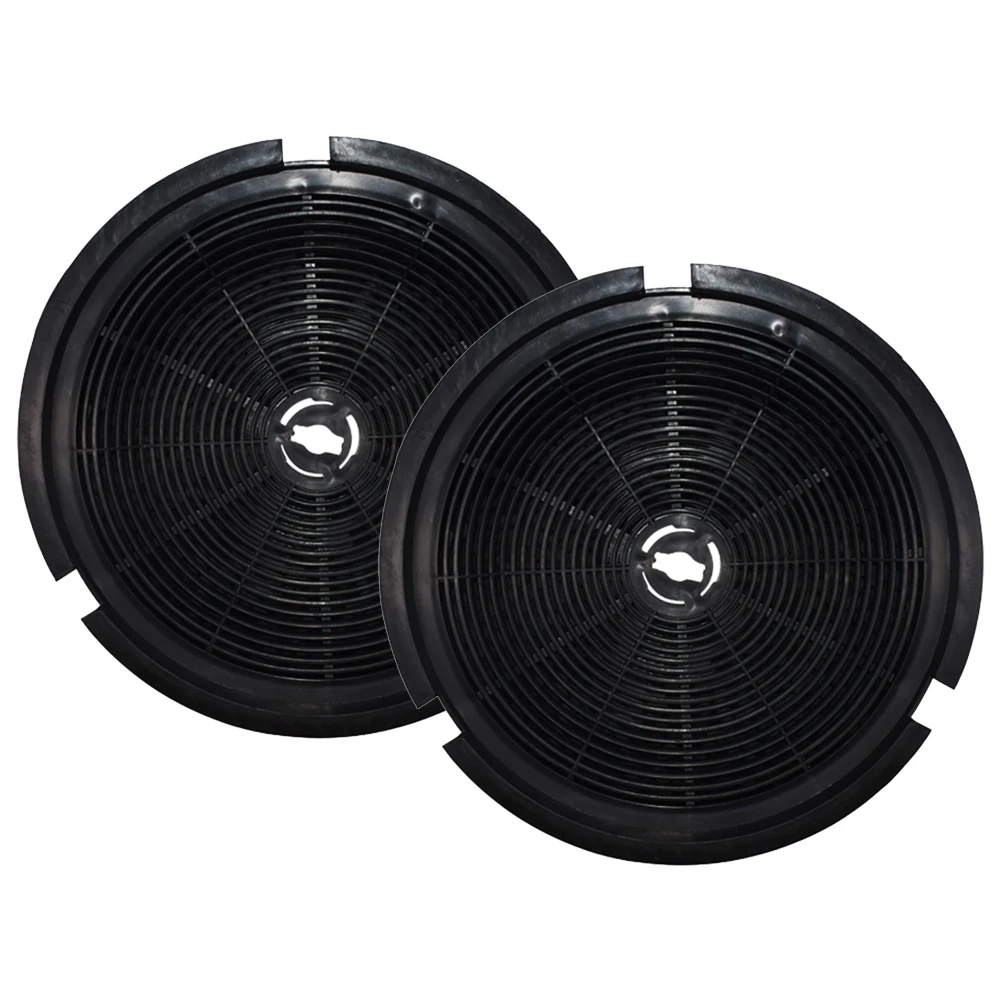 1/2pcs Round Active Charcoal Filter For Exhaust Hoods Enhance Air Quality For Part Name 1015427 Cleaning Products