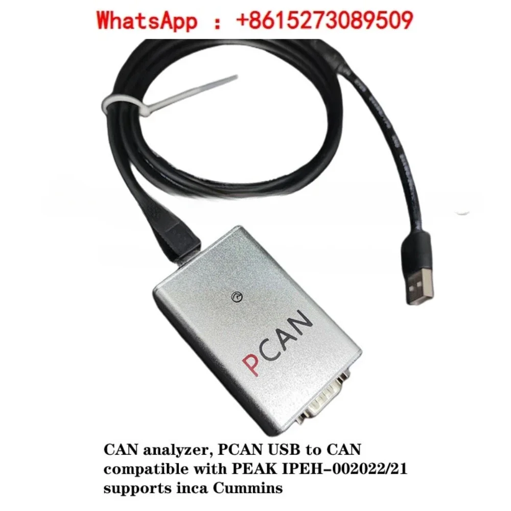 Can Analyzer, Pcan Usb to Can, Compatible with Peak IPEH-002022/21, Supports Pcan View, Busmaster, Pcan Explorer