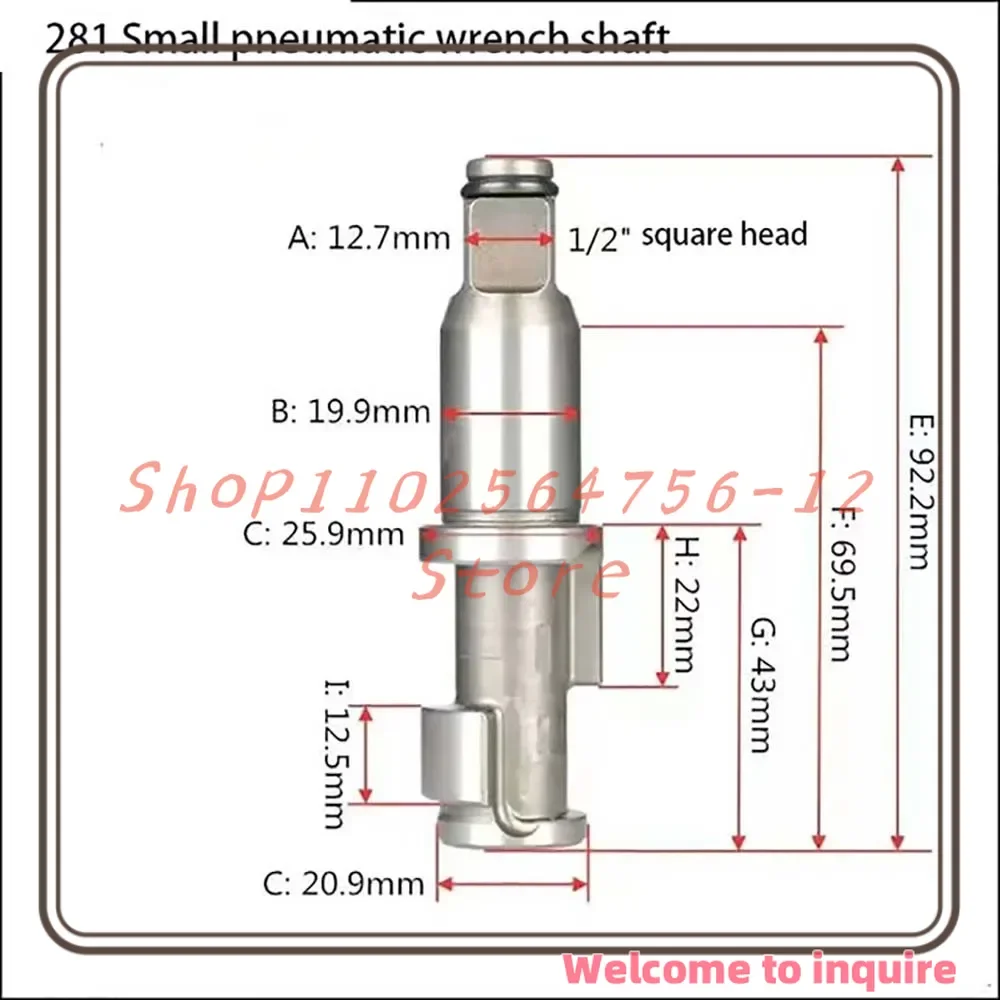 

Pneumatic Tool Air Impacts Spiral Drive Shaft Hammer Block