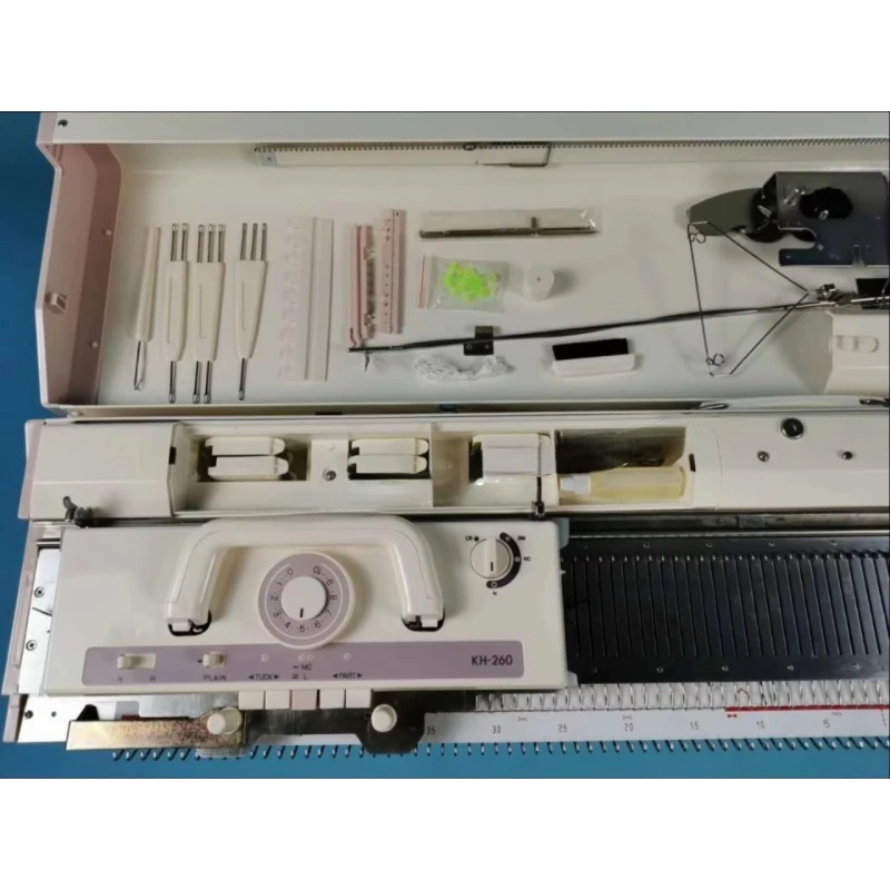 KH260/KR260 brother knitting machine single and double knitting method jacquard sewing machine