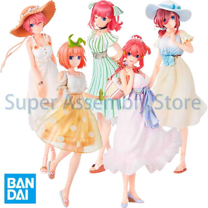 Original Ichiban KUJI The Quintessential Quintuplets Nakano Ichika Nakano Nino Nakano Miku Action Figure Toys Anime Model Gifts