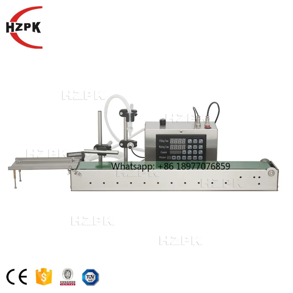 2026 Automatic Conveyor Belt Digital Liquid Beverage Bottle Filling Machine for Small Business Production Line