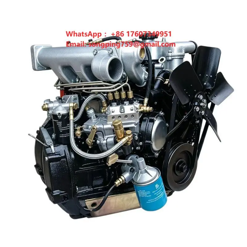 Construction Machinery Truck Xinchai 4 Cylinder NB485BPG Engine Assembly