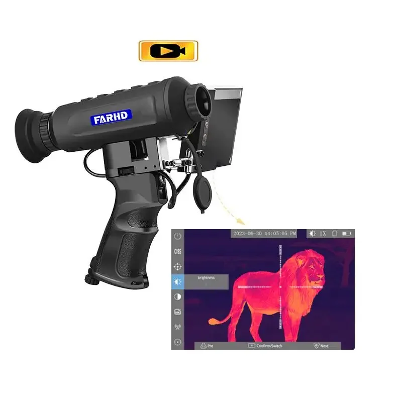 Hd Handheld Can Be Used Day and Night Customizable Infrared Spotting Digital Thermal Imaging Night Vision Scope