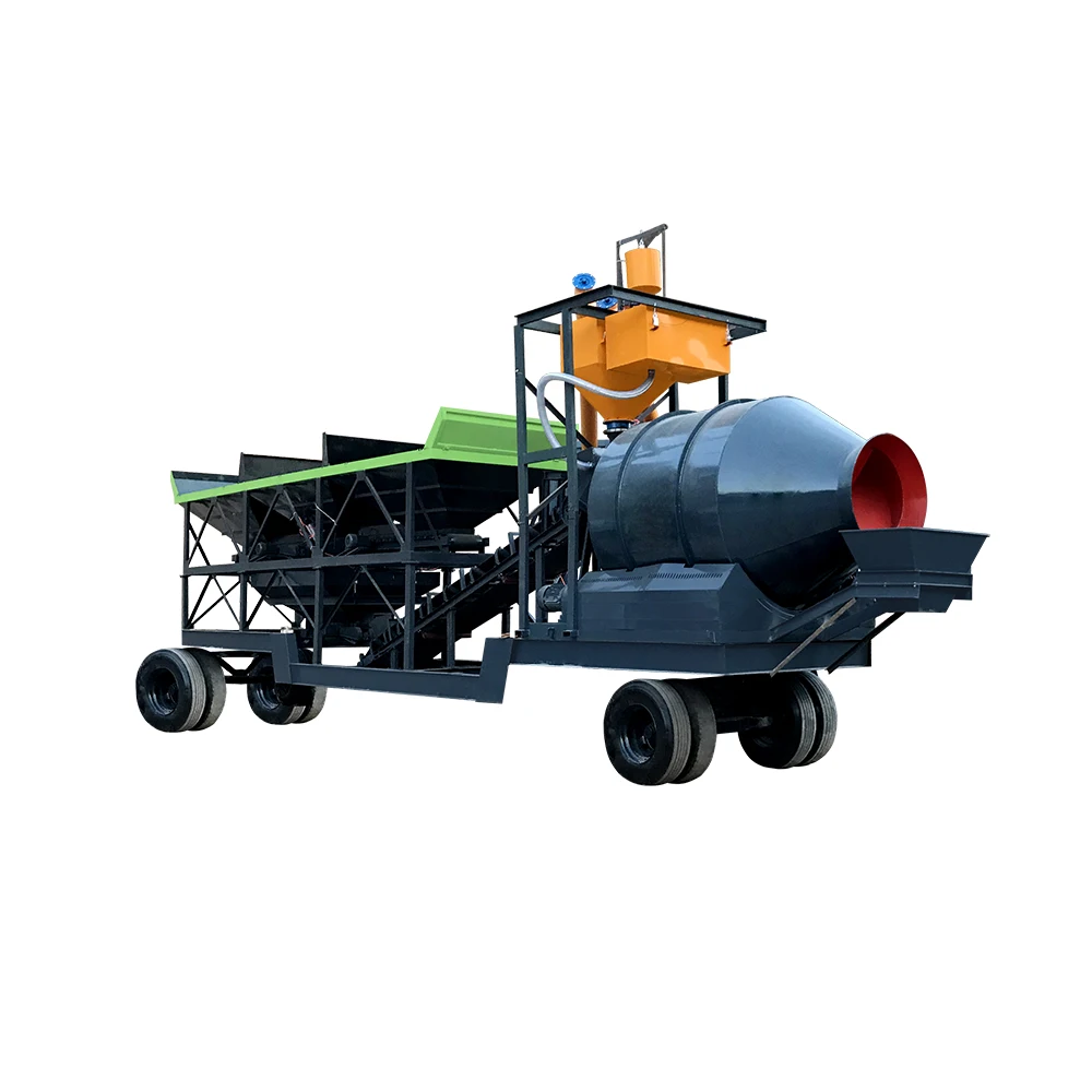 سعر المصنع المحمول جاهز مزيج نبات خلط الخرسانة المنقولة مصنع خلط الخرسانة المتنقل للبيع