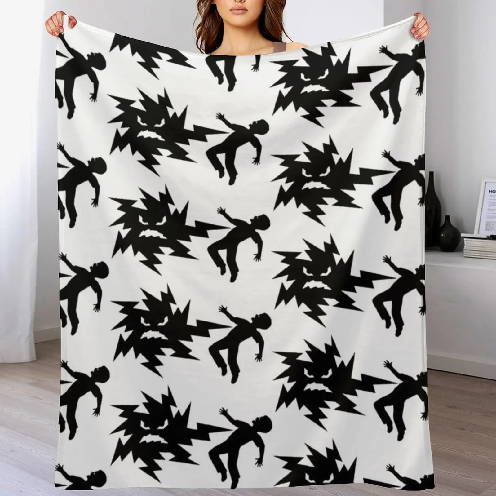 

Mr Ouch T-ShirtMr. Ouch Throw Blanket Retros For Baby Furrys Camping Blankets