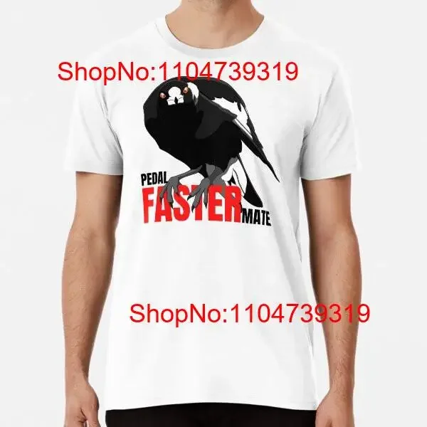 Pedal más rápido mate urraca swooping temporada Pr S a 5XL Hecho en el AU EE. UU. Camiseta vintage Ropa de diseñador lavada Ropa de calle suave