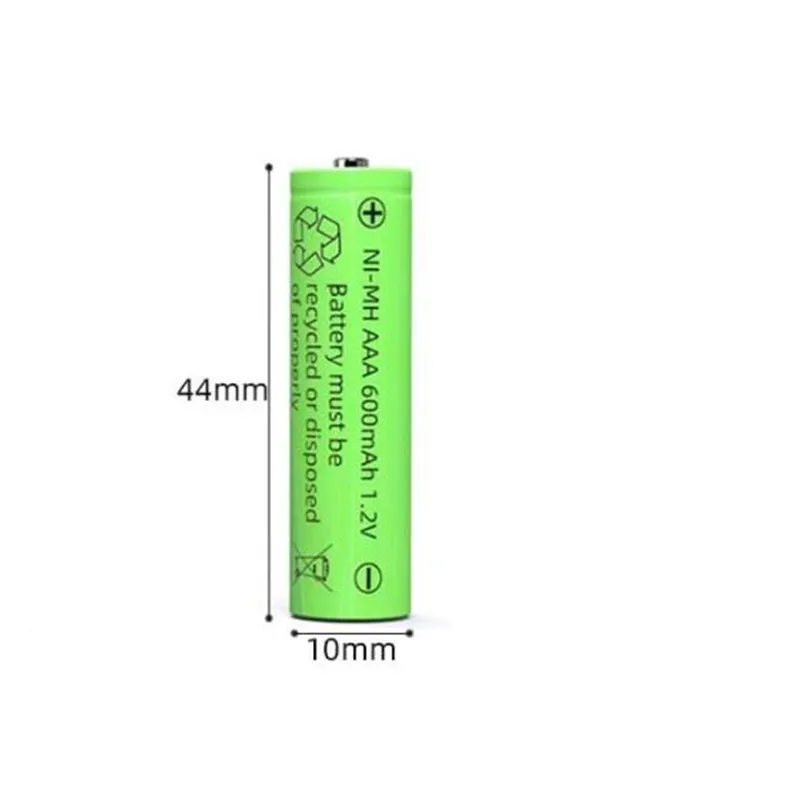 

50Pcs/Lot Ni-mh AAA 1.2V 600Mah Rechargeable Battery