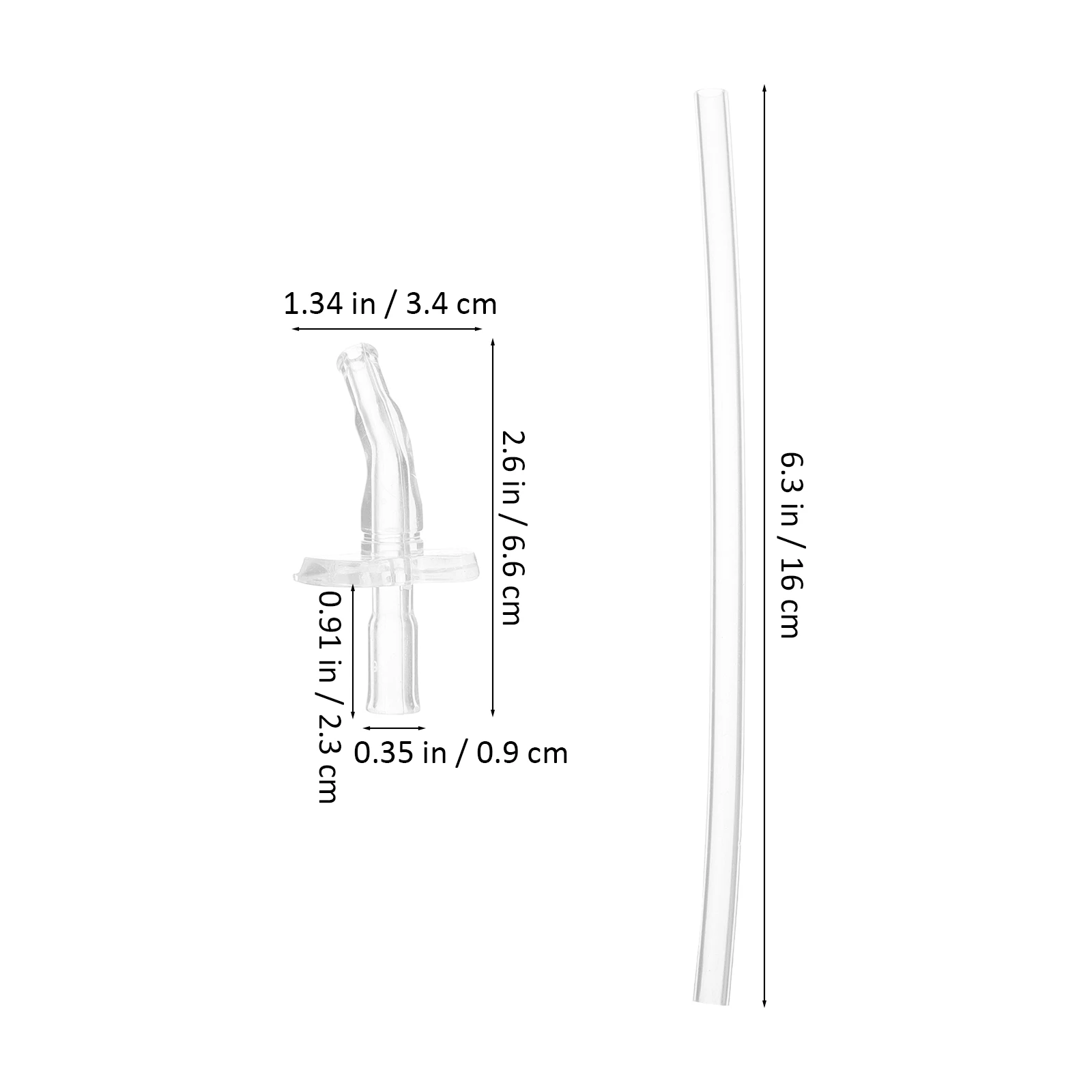 

5Sets Water Cup Straw Accessories Liquid Silicone Reusable Dishwasher Safe Soft Silicone Straws for Cold Hot Beverages