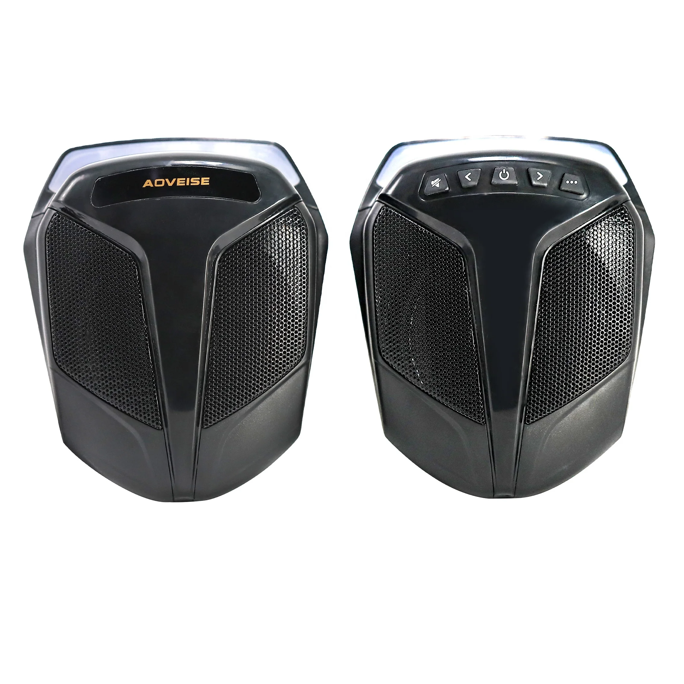 

Factory High Quality 4inch Large Power ATV/UTV Audio Speakers IP4 Waterproof Motorcycle Stereo FM BT Mp3 Player Steering System