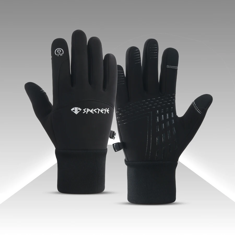 Outdoor-Sport Herren und Damen Winter Samt dicker Touchscreen Skifahren Radfahren warme Handschuhe Radfahren Herbst und Winter Kälteschutz
