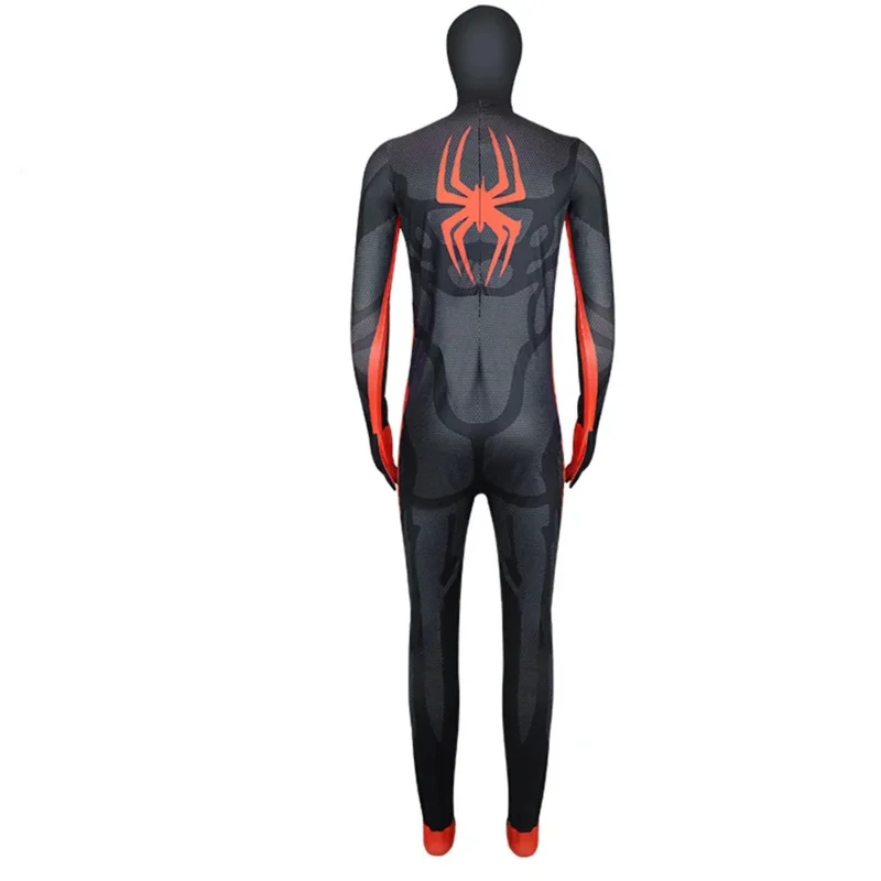Halloween costume Cosplay Jumpsuits Spider Into The Spider Verse Miles Morales Superhero Bodysuit Halloween Costumes for Kids