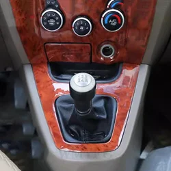 Gearbox Gear Shift Panel Frame Covers Trim Stainless Steel Decorative Sticker For Hyundai Tucson 2005-2009