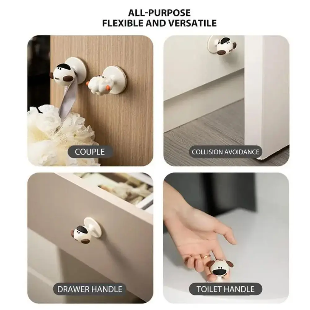 Cartoon Sheep/Dog Shaped Toilet Lid Lifter Multifunctional Seat Cover Lifting Device Convenient Seat Closestool Handle Holder