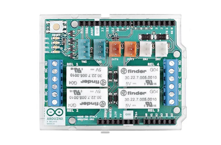 Arduino 4 relés Shield A000110 Driver expansión UNO R3 WIFI REV2