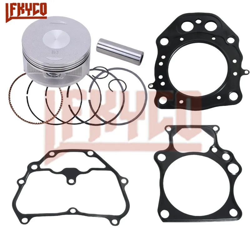 Engine Part 86.5mm Bore for Honda TRX 420 TRX420 Rancher Fourtrax ES 2007-2022 Piston Rings Gasket Kit ATV Motorcycle Accesories