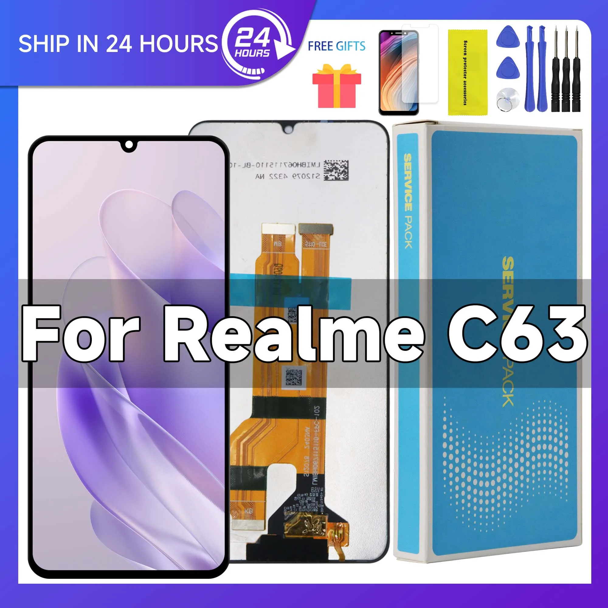 c63 lcd: Oppo Realme C63 için Yüksek Kaliteli Ekran Tamiri İçin Gerçek Deneyimler