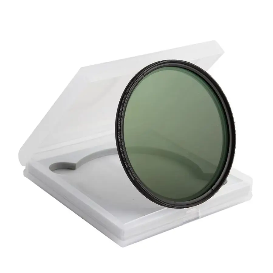 FOTGA Ultra Slim ND2-400 Fader Variable Neutral Density ND Filter For DSLR Lens Adjustable ND2 ND4 ND8 to ND400 Ultra Thin Multi