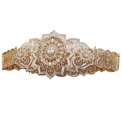 Muslims Bridal Belt Adjustable Dress Waist Belts Luxurious Women Stylish Belt DXAA