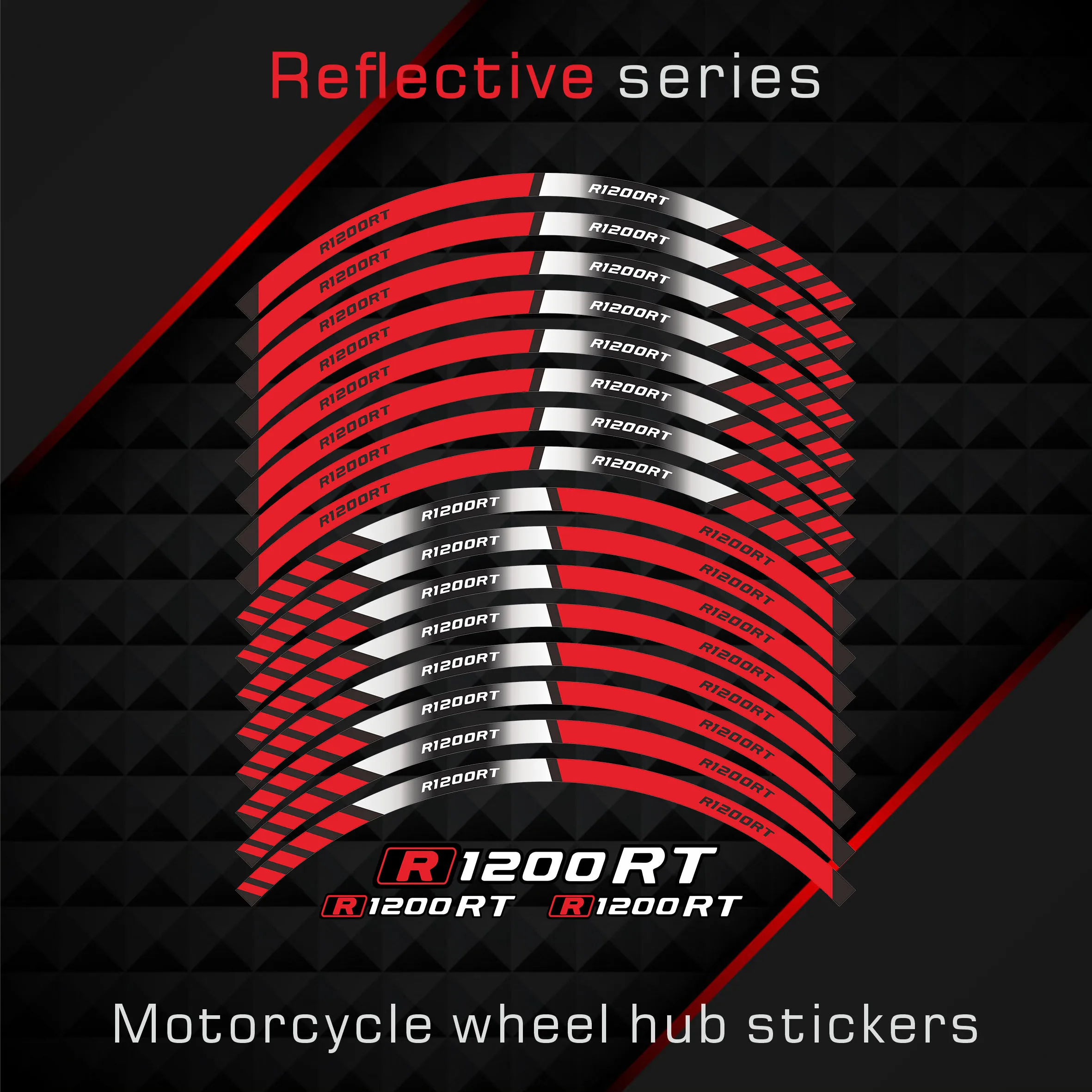 Per R1200RT parti del motociclo Contour Wheel Decoration Decal Sticker R1200 RT R 1200 RT