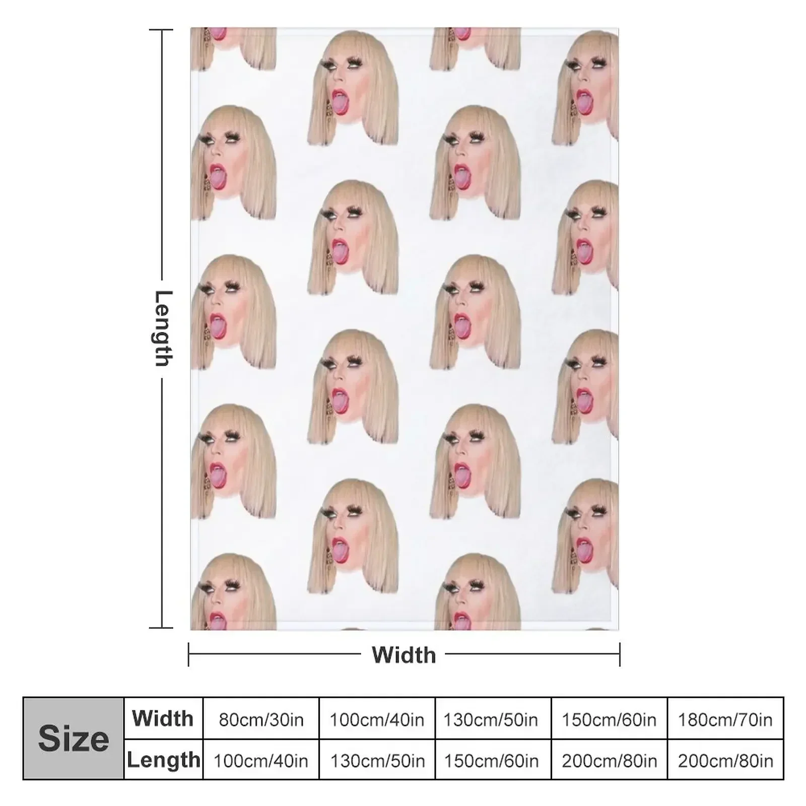 katya zamo Throw Blanket Bed Fashionable Multi-Purpose Custom Luxury St Blankets