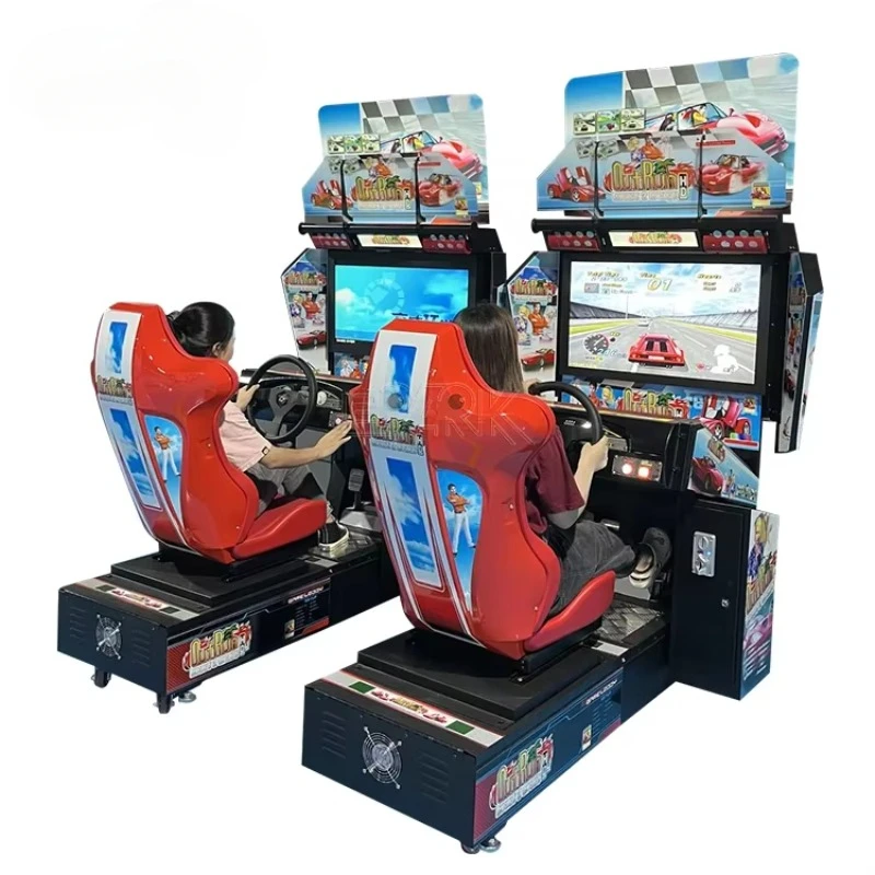 Coin Operated Outrun 32 Car Racing Games Machine Simulator Arcade Simulator Driving Game Machine For Sale