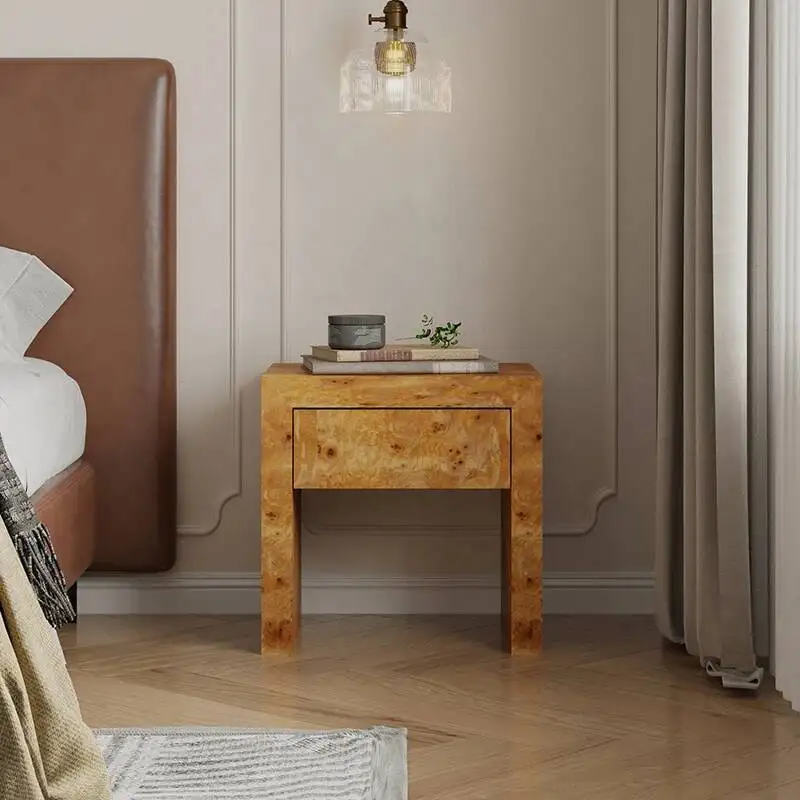 

Unique ﻿european Tables Haus Night Nordic Elegant Aesthetic Bedside Table Storage Drawers Meble Do Pokoju Bedroom Furniture